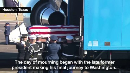 America mourns former president George H.W. Bush at US Capitol