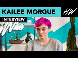 Kailee Morgue Reveals Her Favorite Tattoo & Why She Cut And Dyed Her Hair Pink! | Hollywire