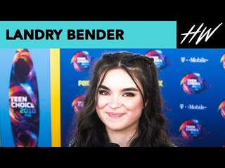 Fuller House's Landry Bender Fangirls Over Meghan Trainor!! | Hollywire
