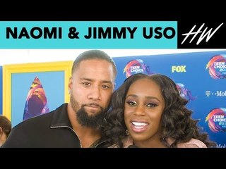 Total Divas Naomi And Jimmy Uso Get Real About Their Show! | Hollywire