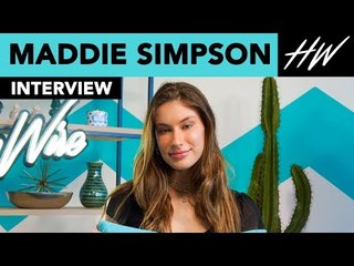 Maddie Simpson Fangirls Over Jennifer Lopez & Reveals Her Vulnerable Moment In The Studio |Hollywire