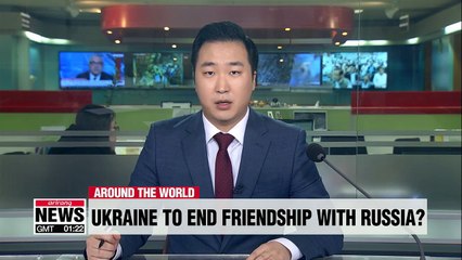 Ukraine's Poroshenko proposes terminating treaty on friendship with Russia