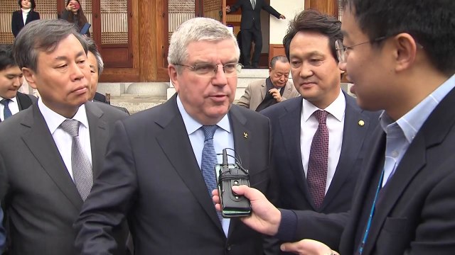 바흐 IOC 위원장 2032년 올림픽 남북 공동 개최 환영 / YTN