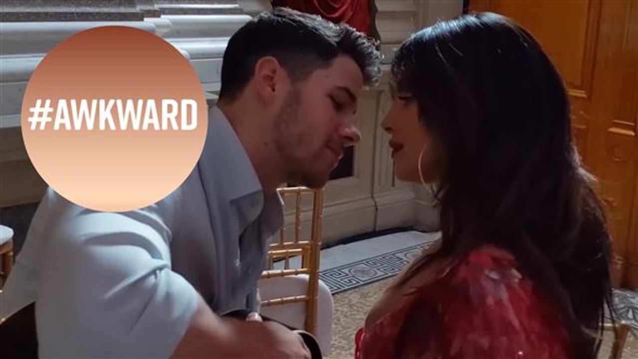 Priyanka Chopra dancing to Nick Jonas is uncomf...