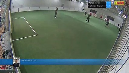 But de Jordan (1-1) - Pro Tech habitat  Vs Les tontons flingueurs  - 03/12/18 20:00 - Ligue B