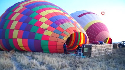 Kapadokya’da balonlar lösemili çocuklar için havalandı
