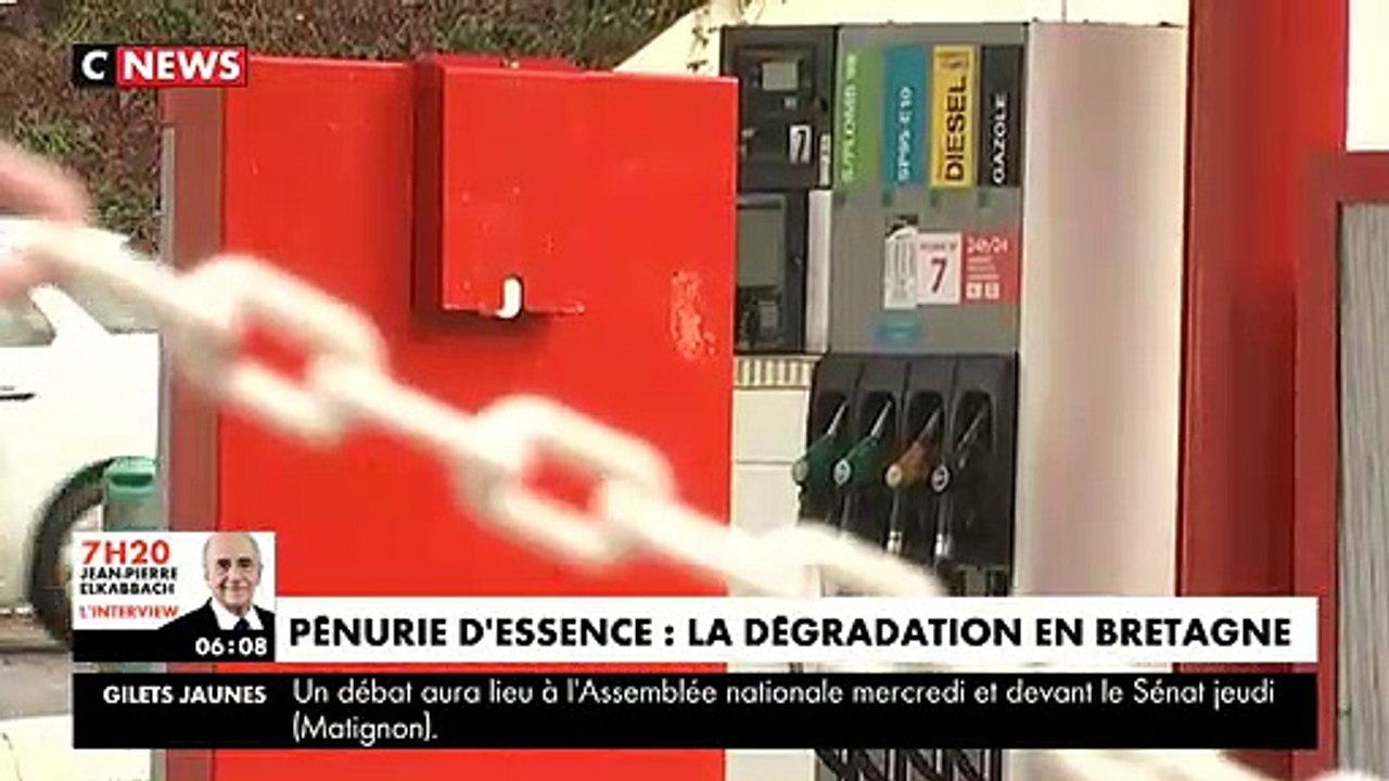 Gilets Jaunes : De nombreuses stations-service en rupture totale de carburant dans plusieurs régions en France