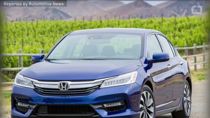 Honda Sales Slump But Accord Beats Industry Trend