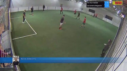 But de Jordan (3-1) - Pro Tech habitat  Vs Les tontons flingueurs  - 03/12/18 20:00 - Ligue B