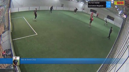 But de Simon (3-2) - Pro Tech habitat  Vs Les tontons flingueurs  - 03/12/18 20:00 - Ligue B