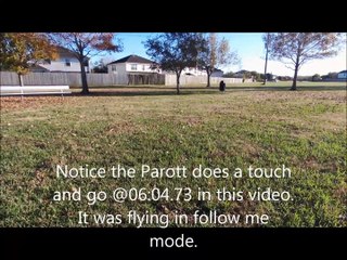 Bebop-2 first flight using the sky controller