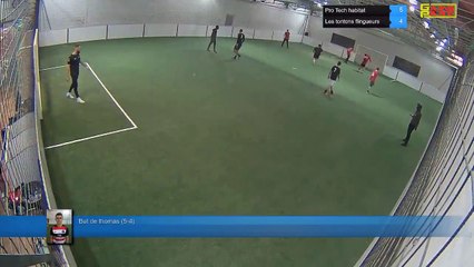 But de thomas (5-4) - Pro Tech habitat  Vs Les tontons flingueurs  - 03/12/18 20:00 - Ligue B
