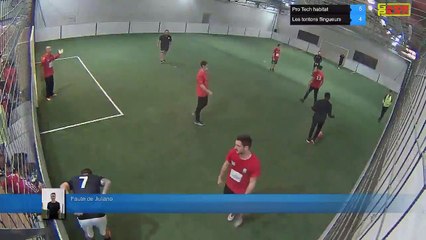 Faute de Juliano - Pro Tech habitat  Vs Les tontons flingueurs  - 03/12/18 20:00 - Ligue B
