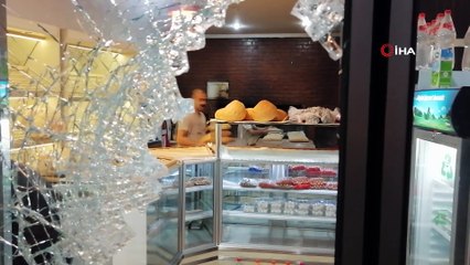 - Bursa'da fırın ve kasaba gece yarısı molotoflu saldırı kamerada