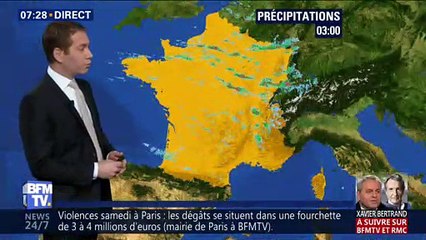 La météo pour ce mardi 4 décembre 2018