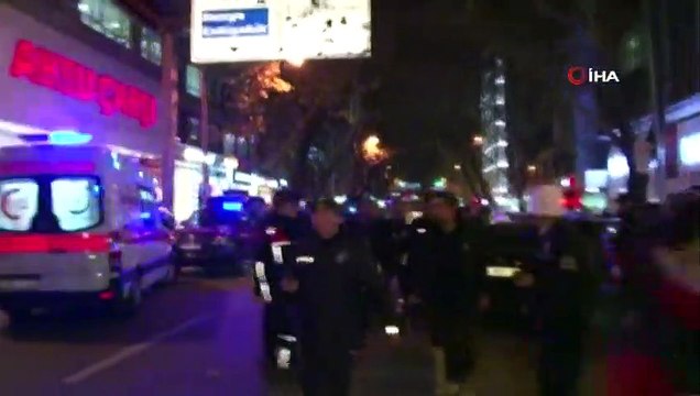 Ankara Necatibey Caddesi'nde Doğalgaz Patlaması!