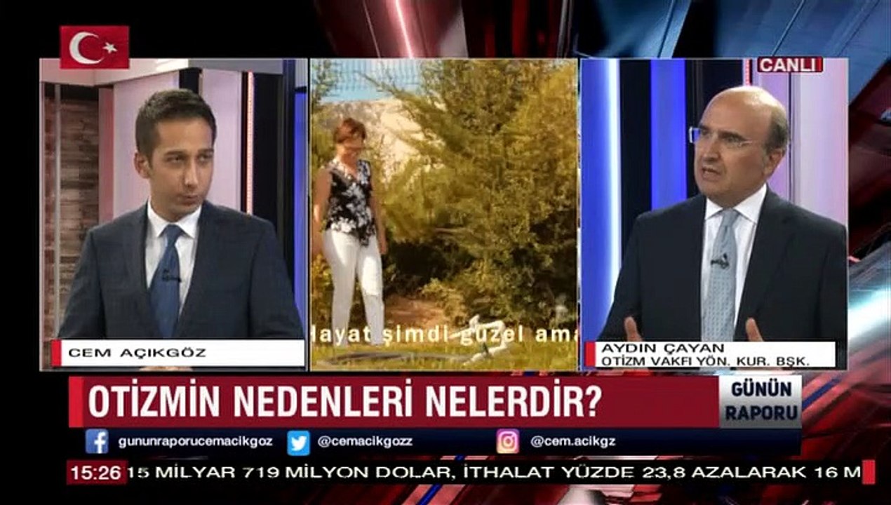 GÜNÜN RAPORU 3 ARALIK 2018 KONUK- AYDIN ÇAYAN