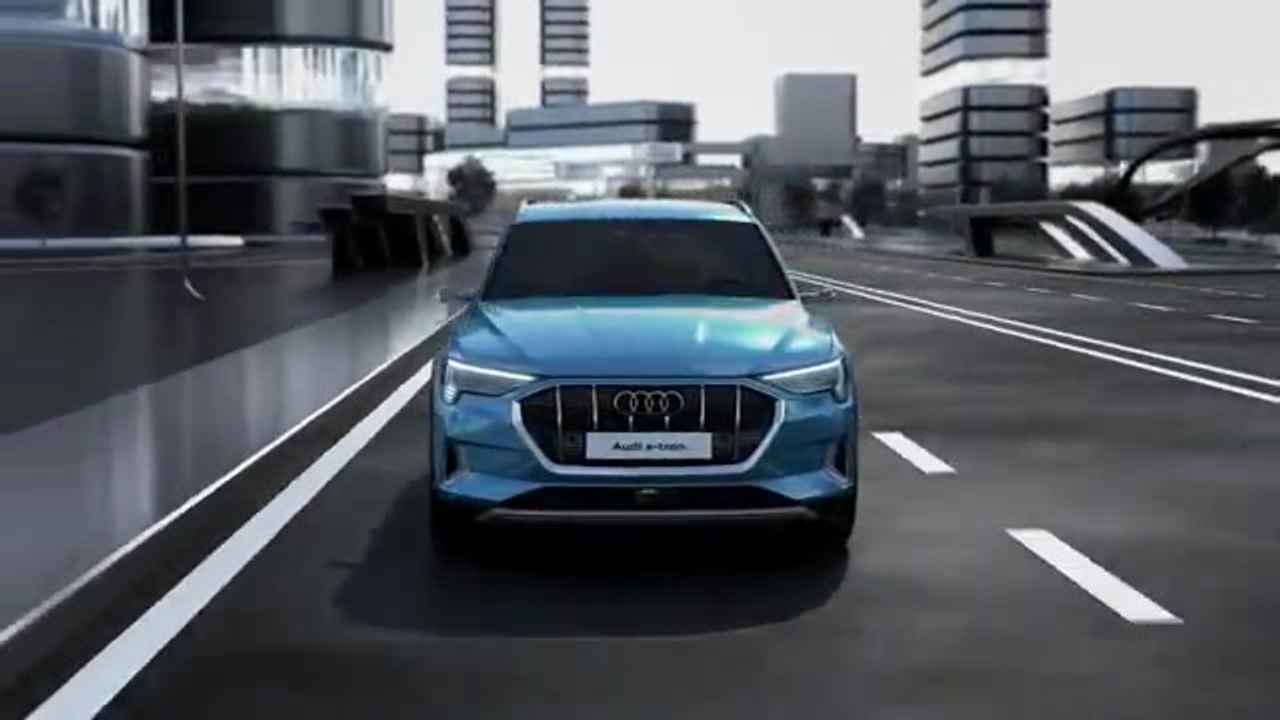 Audi e-tron animation recuperation 2018