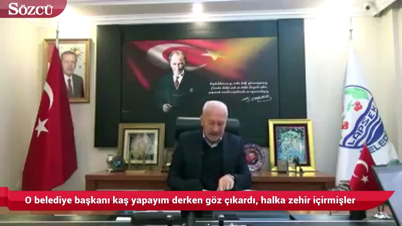 O belediye başkanı kaş yapayım derken göz çıkardı, halka zehir içirmişler