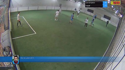 But de julien (8-7) - Les banqsters Vs Ligugé - 03/12/18 21:00 - Ligue A - Poitiers Game Parc
