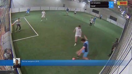 But de benjamin (9-8) - Les banqsters Vs Ligugé - 03/12/18 21:00 - Ligue A - Poitiers Game Parc