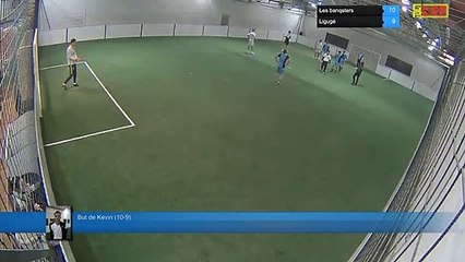 But de Kevin (10-9) - Les banqsters Vs Ligugé - 03/12/18 21:00 - Ligue A - Poitiers Game Parc
