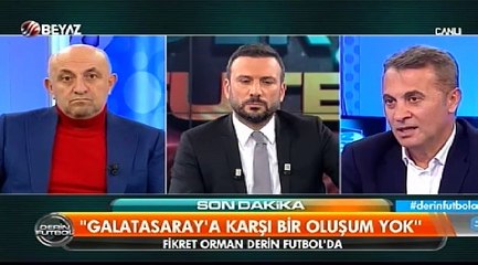 Fikret Orman Derin Futbol'a konuştu...