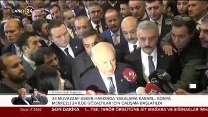 Bahçeli soruları yanıtlıyor