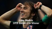كرة قدم: الكرة الذهبيّة: لوكا مودريتش – 2018.. سنة حافلة بالنجاحات