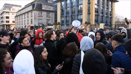 Plus de deux cents lycéens dans les rues de Thionville