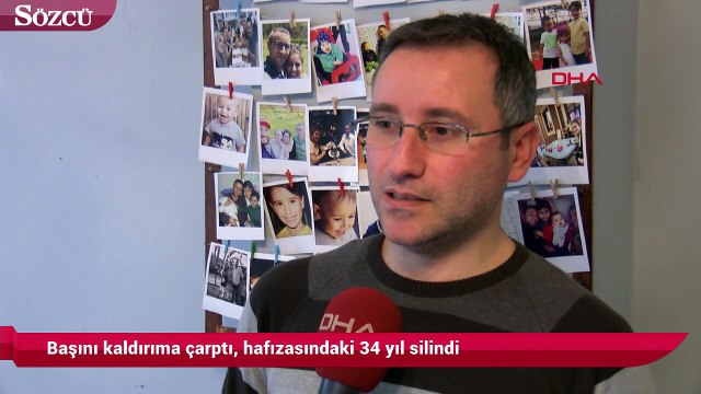 Başını kaldırıma çarptı, hafızasındaki 34 yıl silindi