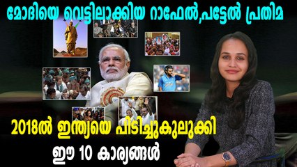 2018ൽ ഇന്ത്യയെ പിടിച്ചുകുലുക്കിയ കാര്യങ്ങൾ | Oneindia Malayalam