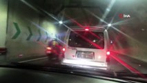 Avrasya Tüneli'nde kaza: Tünelde ulaşım kontrollü olarak sağlanıyor