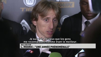 Modric sacré Ballon d'Or