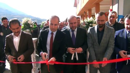 Terörün bittiği Sason’a fabrika yatırımı...İlçede 300 kişinin istihdam edildiği tekstil fabrikası açıldı