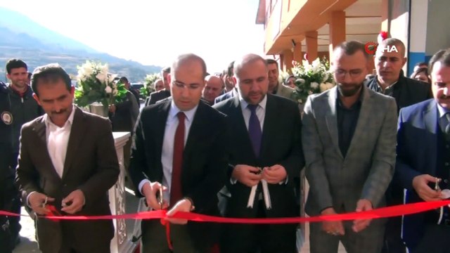 Terörün bittiği Sason’a fabrika yatırımı...İlçede 300 kişinin istihdam edildiği tekstil fabrikası açıldı