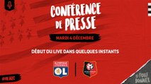 J16. Lyon / Stade Rennais F.C. : Conférence de presse