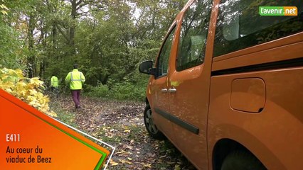 L'Avenir - E411 : au coeur du viaduc de Beez