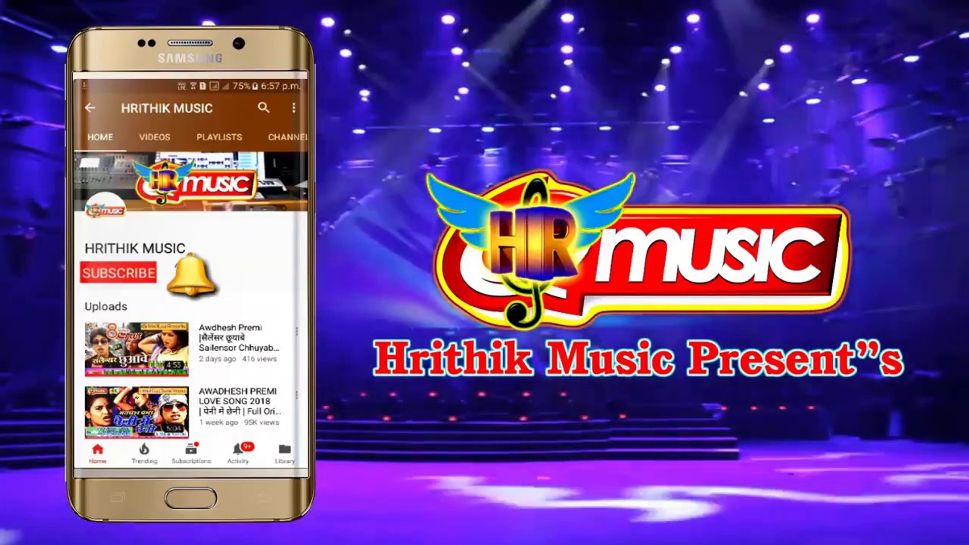 Hrithik Music Studio Advertisement || By Hrithik Music || HR MUSIC