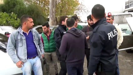 Aracına Çarpıp Kaçan Aracı İz Sürüp Sanayide Yakaladı! Kaza Anları Kamerada