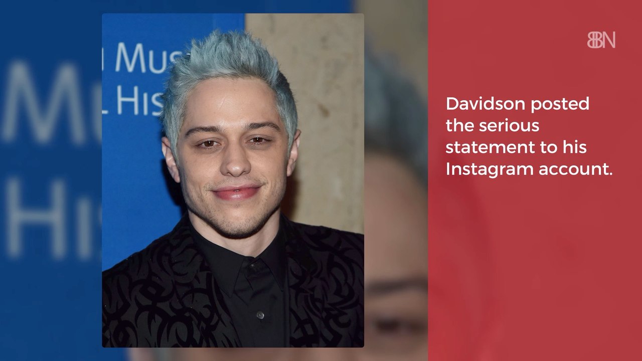 Pete Davidson Talks About Bullying And Mental Health