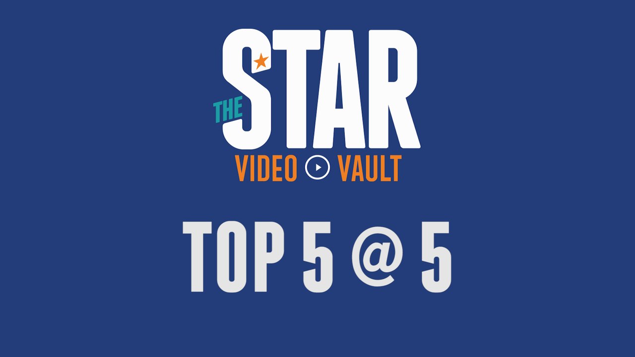The Star's top 5 @ 5