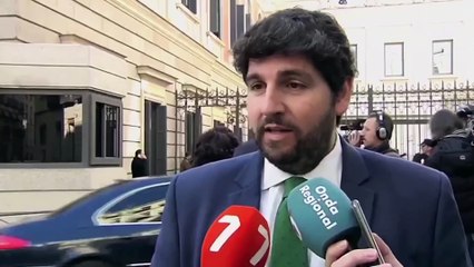 López Miras dice que defender la Constitución es "respaldar y proteger la igualdad"