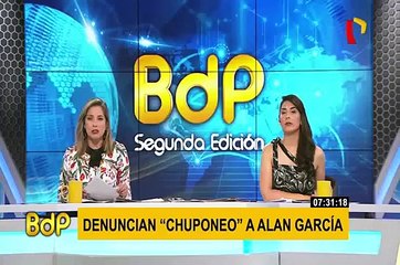 Vehículo en exteriores de casa de Alan García monitoreaba imágenes