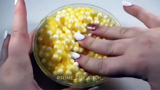 CRUNCHY SLIME - Most Satisfying Slime ASMR Video Compilation !!