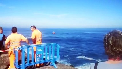 Encuentran el cadáver de una mujer flotando en la costa del Puerto de la Cruz