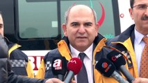 Gerçeği aratmayan tatbikat...Ambulans şoförleri tatbikatta maharetlerini sergiledi