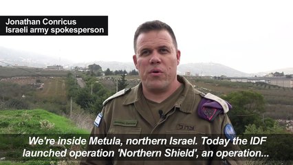 Israel begins op to destroy Hezbollah tunnels