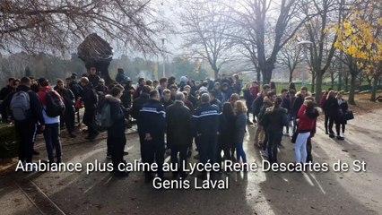 Mouvement des lycéens à Saint-Genis-Laval