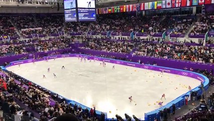 Yuzuru Hanyu after FS OG 2018